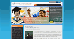 Desktop Screenshot of goodmathstutor.com
